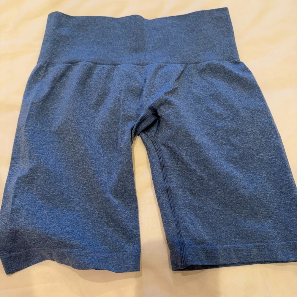 Women's Blue Bike Shorts